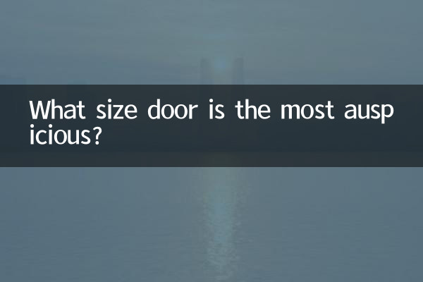 Quelle taille de porte est la plus propice ?