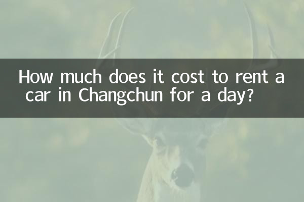 চাংচুনে একদিনের জন্য গাড়ি ভাড়া করতে কত খরচ হয়?