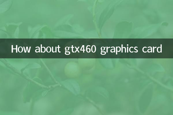 Как насчет видеокарты gtx460?