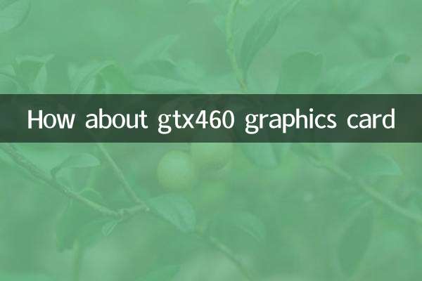 Как насчет видеокарты gtx460?
