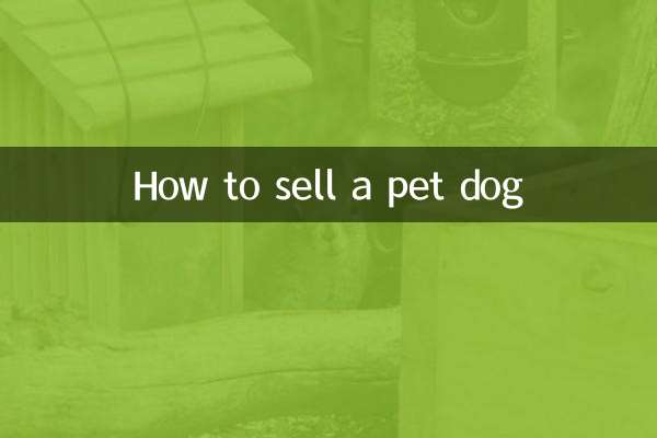 怎麼把寵物狗賣出去