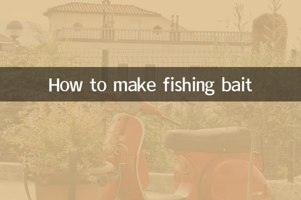 How to make fishing bait