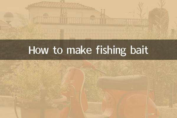 How to make fishing bait