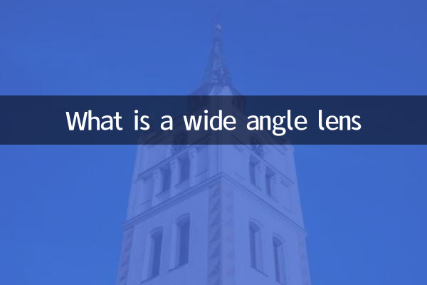 広角レンズとは