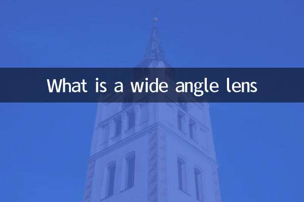 広角レンズとは