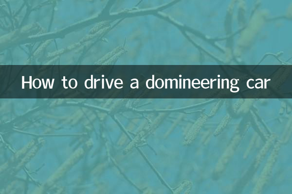 কিভাবে একটি আধিপত্য গাড়ি চালাতে হয়