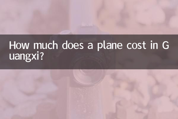 गुआंग्शी में हवाई जहाज की लागत कितनी है?