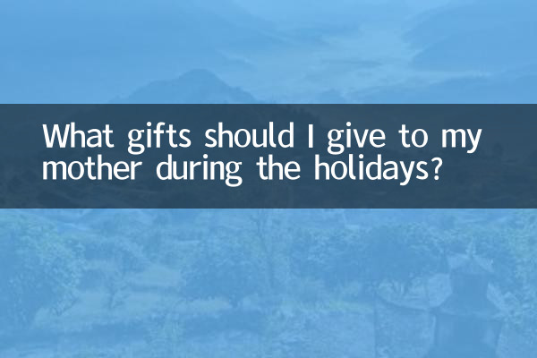 Che regali devo fare a mia mamma durante le feste?