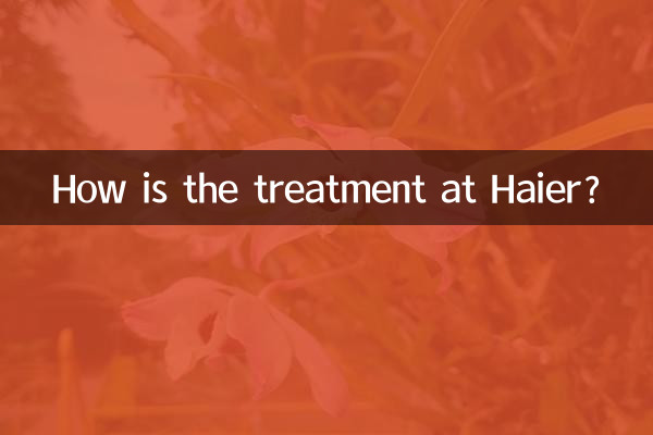 ハイアールの待遇はどうですか？