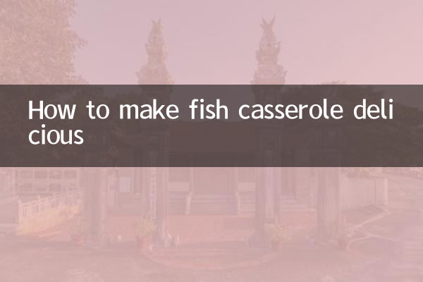 Cómo hacer una cazuela de pescado deliciosa