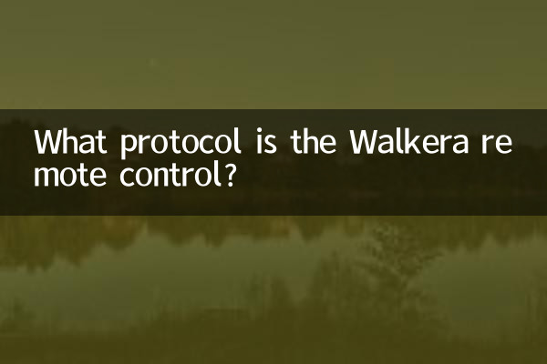 Welches Protokoll ist die Walkera-Fernbedienung?