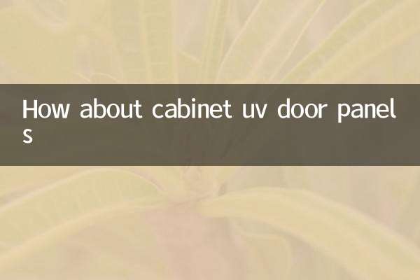 Que tal painéis de porta UV do gabinete