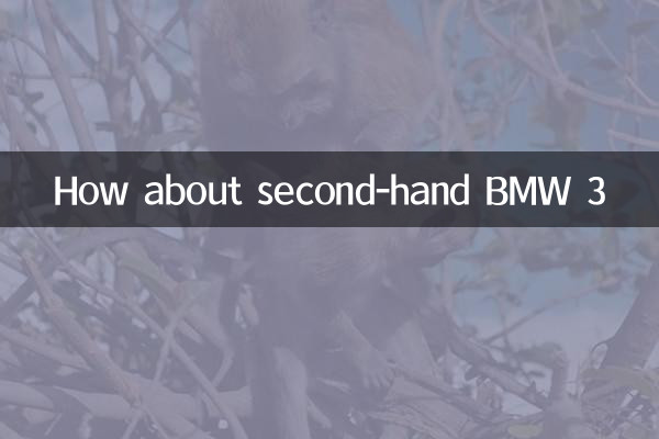 Que diriez-vous d'une BMW 3 d'occasion