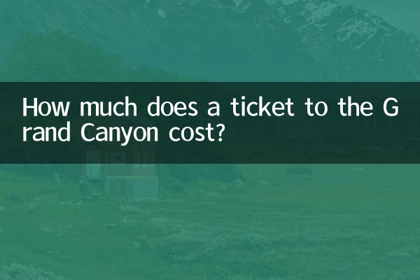 Wie viel kostet ein Ticket zum Grand Canyon?