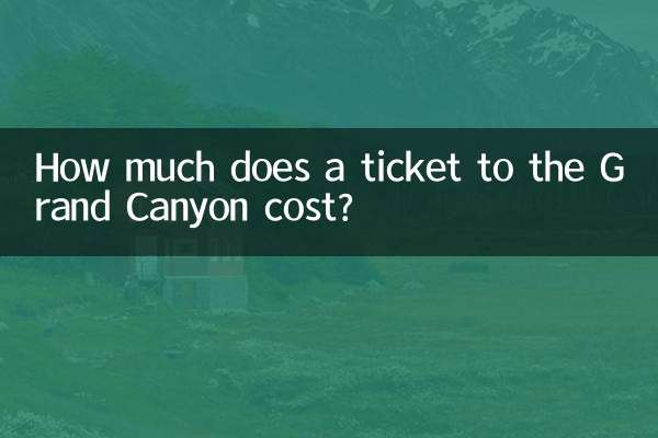 Wie viel kostet ein Ticket zum Grand Canyon?