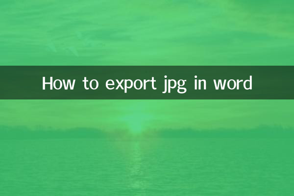 Como exportar jpg no word
