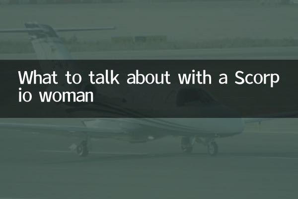 De qué hablar con una mujer Escorpio