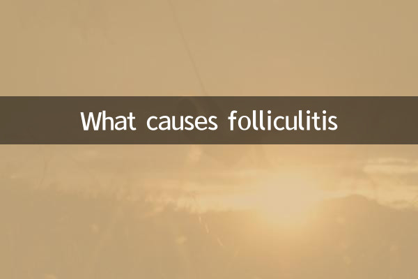 Was verursacht Follikulitis?