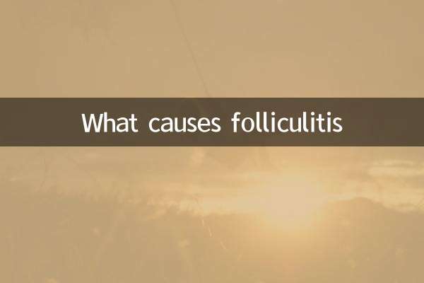 Was verursacht Follikulitis?