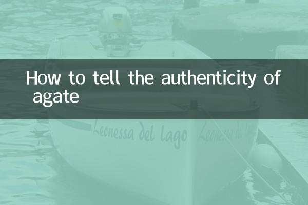 Cómo saber la autenticidad del ágata.