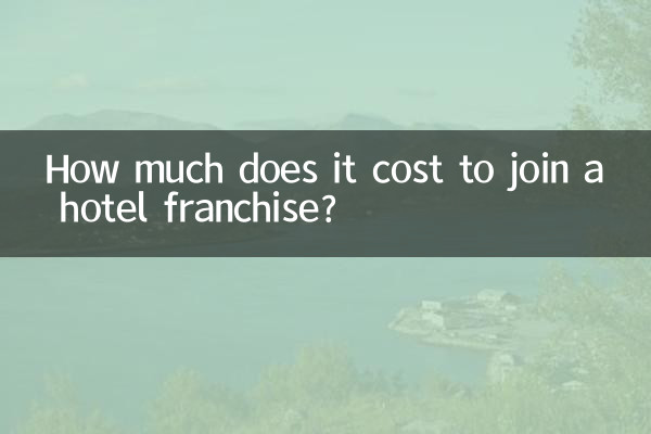 Combien coûte l’adhésion à une franchise hôtelière ?