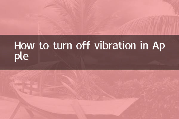 Como desligar a vibração na Apple