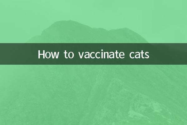 So impfen Sie Katzen