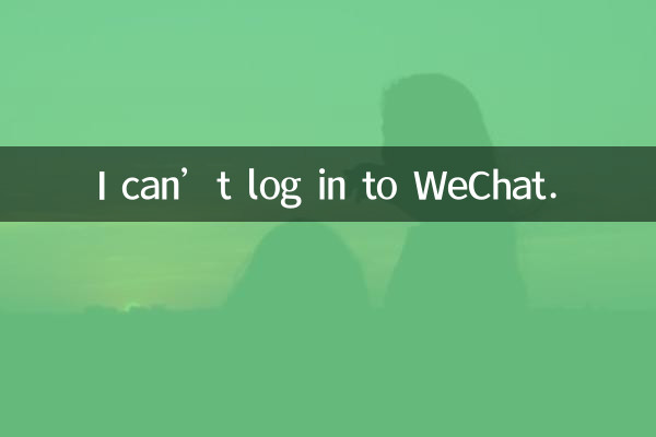 Ich kann mich nicht bei WeChat anmelden.