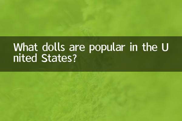 What dolls are popular in the United States?