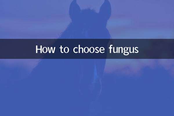 Comment choisir un champignon