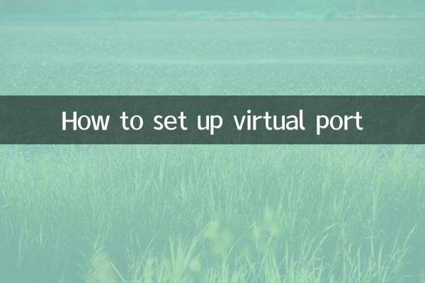 वर्चुअल पोर्ट कैसे सेट करें