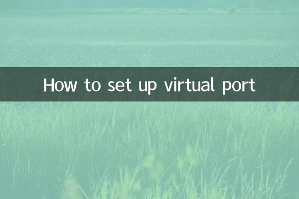 虛擬端口怎麼設置