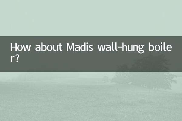 Wie wäre es mit dem wandhängenden Heizkessel Madis?