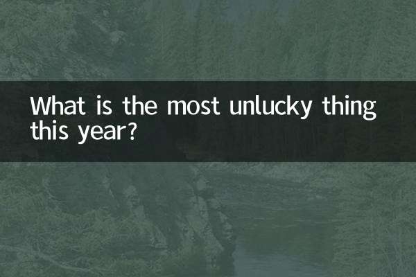 今年屬什麼的最倒霉