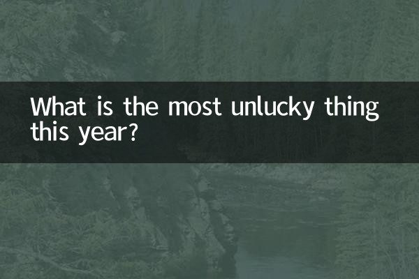今年屬什麼的最倒霉