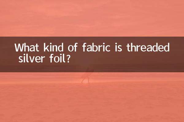 糸入り銀箔とはどんな生地ですか？