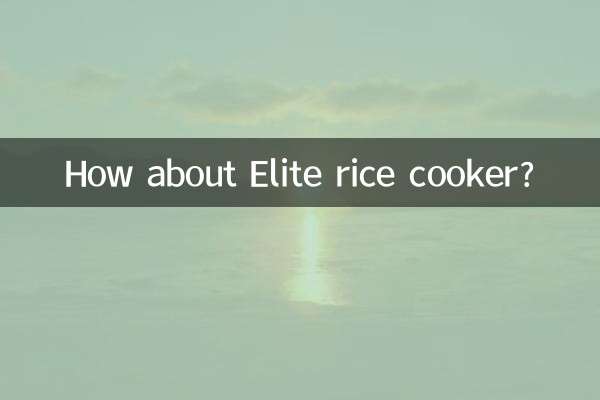 伊萊特電飯煲怎麼樣