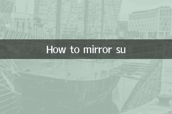 So spiegeln Sie su