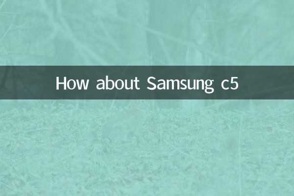 Et le Samsung C5 ?
