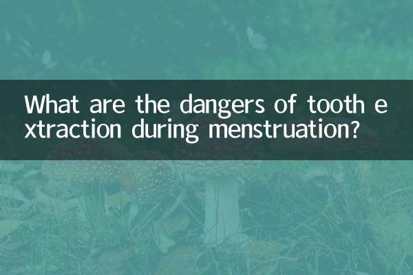 生理中の抜歯にはどのような危険があるのでしょうか？
