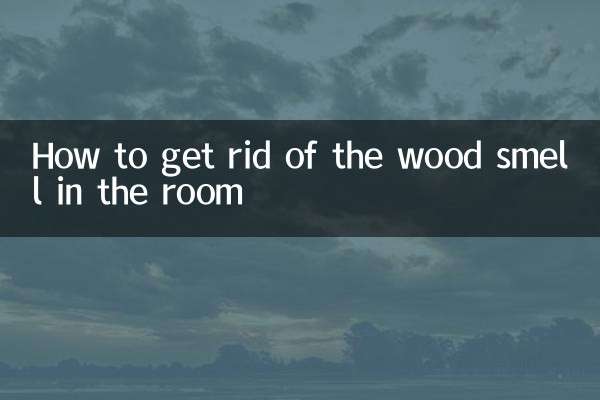 So entfernen Sie den Holzgeruch im Raum