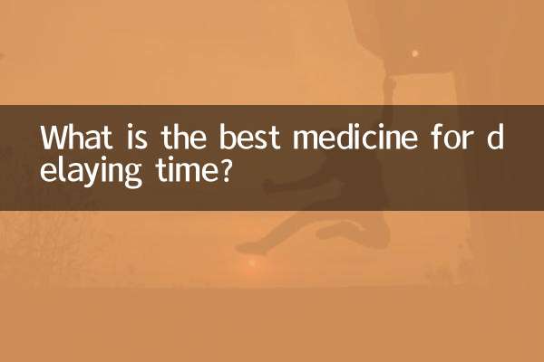 ¿Cuál es la mejor medicina para retrasar el tiempo?