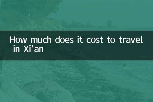 How much does it cost to travel in Xi'an