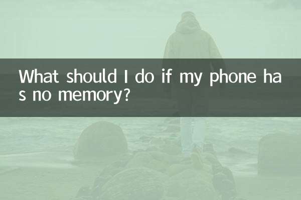 What should I do if my phone has no memory?