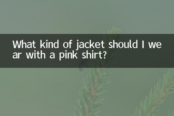 Che tipo di giacca dovrei indossare con una camicia rosa?