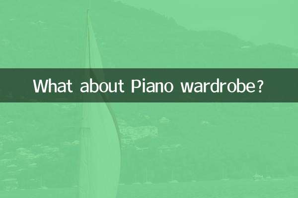 E o guarda-roupa Piano?
