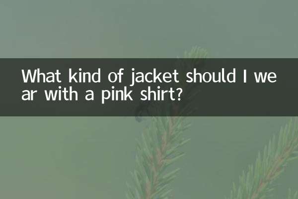 ¿Qué tipo de chaqueta debo usar con una camisa rosa?