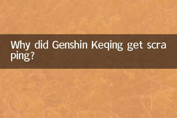 Pourquoi Genshin Keqing s'est-il fait gratter ?