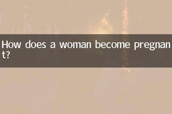 女人懷孕是怎麼來的