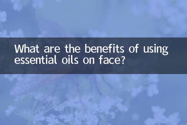 What are the benefits of using essential oils on face?